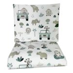 Otto 2 részes babaágynemű szett – Otto pamut, 140x90 + 40x50