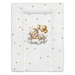   Arany felfőn alvó maci puha pelenkázólap 70×50 cm – vízhatlan, bababarát Softy pelenkázó alátét