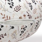 Scamp Formázható univerzális szoptatós párna pamut huzattal/BrownSpring