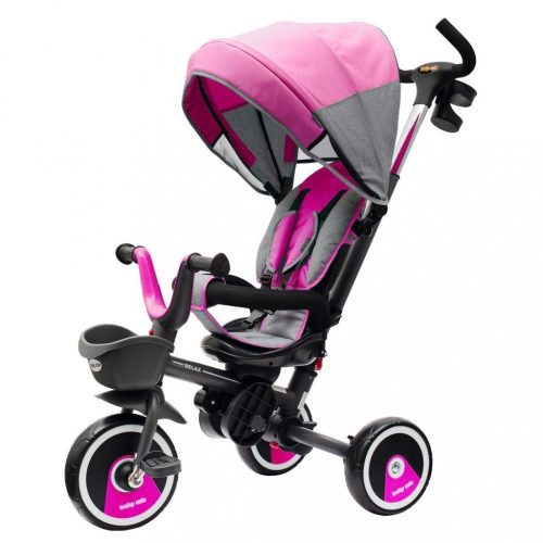 Baby Mix Relax 360 Tricikli 5 az1-ben - Rózsaszín