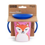 Munchkin Miracle 360 itatópohár 177ml - Wild Love Fox