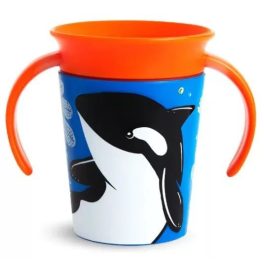 Munchkin Miracle 360 itatópohár 177ml - Wild Love Orca