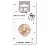 BIBS játszócumi - Colour natúr kaucsuk 6-18 hó púderrózsaszín 1 db