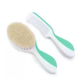 Nuvita fésű és hajkefe - cool green - 1137