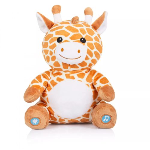 CHIPOLINO ZENÉLŐ, VILÁGÍTÓ PLÜSS JÁTÉK - GIRAFFE