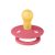 BIBS játszócumi - Colour natúr kaucsuk 0-6 hó korall 1 db