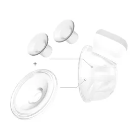   BabyOno mellszívó alkatrész - tölcsér /2db/ és szilikon betét /1db/ Shelly 1000 KIT II.