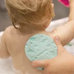 BabyOno babafürdető puha szivacs / zöld 