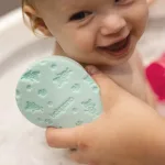 BabyOno babafürdető puha szivacs / zöld 