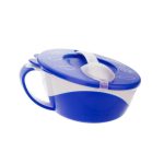 CANPOL 31/406 Kék tálka fedővel kanállal 