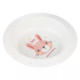 Canpol babies Műanyag tál CUTE ANIMALS 270ml nyuszi