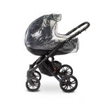 Caretero esővédő mózeskosaras babakocsihoz