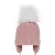 Téli kislány pomponos sapka pink 40/42