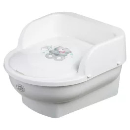 MALTEX Bili, hordozható gyerek WC / maci fehér