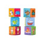 CANPOL 2/817 Oktató kocka puha 6 db