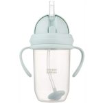 Canpol babies Súlyozott szívószálas itatópohár, 270ml, menta