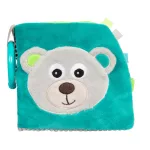 CANPOL 68/075 Plüss  könyv Maci grey