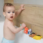 Akuku fürdőjáték 5 db / Dínók