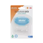 Akuku fogkefe és masszírozó / kék