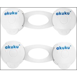 AKUKU A0648  Univerzális zár 2db-os 10cm hosszú