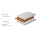 Danpol kókuszmatrac  120x60x6 ( KOALA )