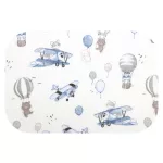 TETRA MINTÁS PELENKA 70x80 CM / REPÜLŐ RÓKA KÉK