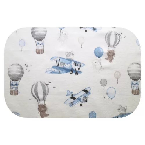 FLANEL MINTÁS PELENKA 70x890 CM / REPÜLŐ ÁLLATOK
