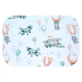 TETRA MINTÁS PELENKA 70X80 CM ZÖLD PILÓTA