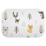 TETRA MINTÁS PELENKA 70x80 CM  BÉZS ERDŐ 