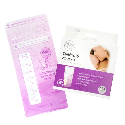 BabyBruin tejgyűjtő zacskó 20 db-os 350 ml/db
