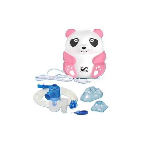 Elysium kompresszoros pink panda formájú inhalátor