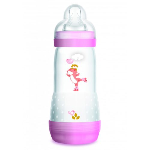 MAM cumisüveg Anti-Colic 320ml / rózsa 