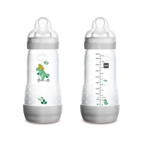 MAM cumisüveg Anti-Colic 320ml / szürke