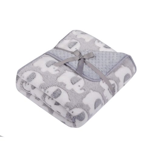 Duetbaby soft takaró 80x90cm /  Szürke