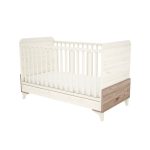 Timba Kloé 70 x 140-es Átalakítható babaágy / Krém-fűz