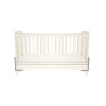 Timba Kloé 70 x 140-es Átalakítható babaágy / Krém-fűz