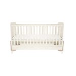 Timba Kloé 70 x 140-es Átalakítható babaágy / Krém-fűz