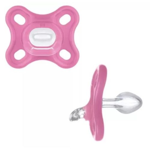 MAM játszócumi Comfort szilikon 0hó pink