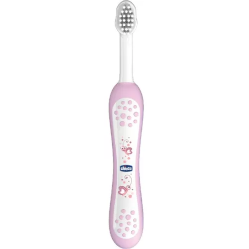 Chicco Fogkefe fogmosáshoz  rózsaszín