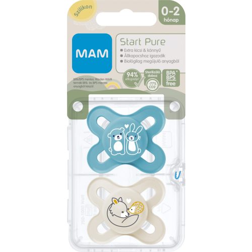 Mam Pure Start szilikon DUPLA 0+