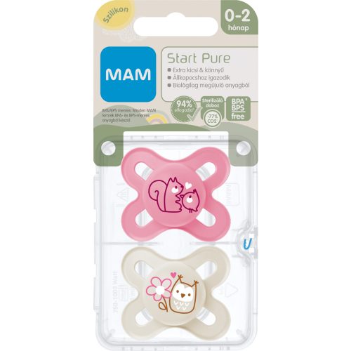 Mam Pure Start szilikon DUPLA 0+