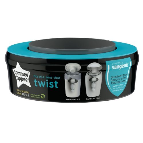 Tommee Tippee pelenkacsomagoló utántöltő Twist and Click és Sangenic TEC  1 db