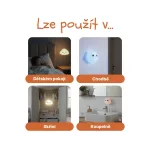 Szilikon fali lámpa Felhő