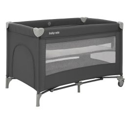 Baby Mix Grow kétszintes utazóágy-Szürke