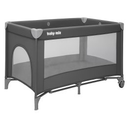 Baby mix utazóágy Simple-Szürke
