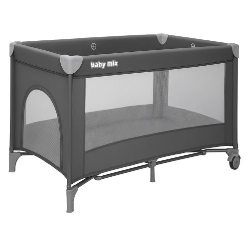Baby mix utazóágy Simple-Szürke