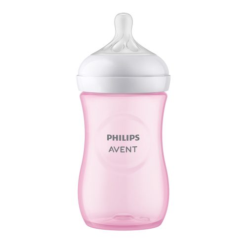 Philips AVENT cumisüveg Natural Response 260ml rózsaszín