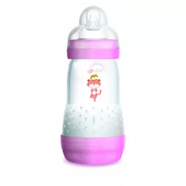 MAM cumisüveg Anti-Colic 260ml / rózsa