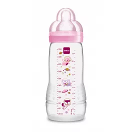 MAM cumisüveg Easy Active 330ml / rózsaszín