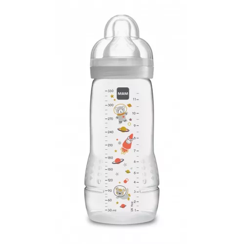 MAM cumisüveg Easy Active 330ml / szürke